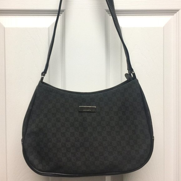 🌺Liz Claiborne Multi Compartment Black/Gray Purse - Picture 1 of 13